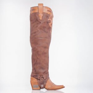 Bota Texana Bel Max Choco Cogñac